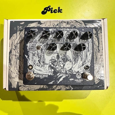 Walrus Audio Descent Reverb / Octave Machine Blue