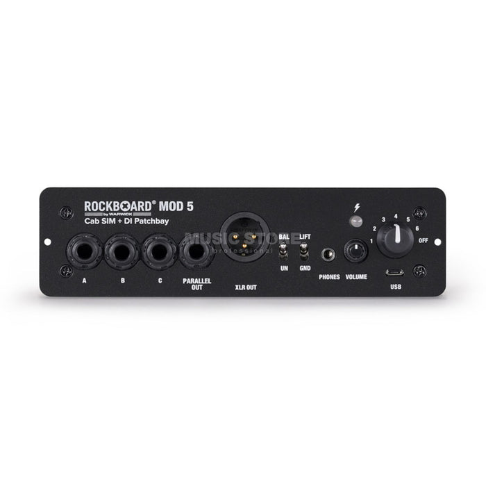 Rockboard MOD 5 All-in-one Patchbay Cab SIM & DI