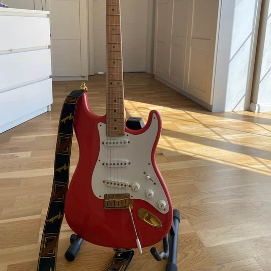 Fender Fender Stratocaster Fiesta Red - Reverb