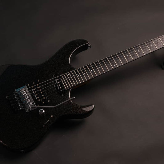 Edwards Edwards Maverick E-MV-125FR Custom Order Black w/ Gold Sparkle - Reverb