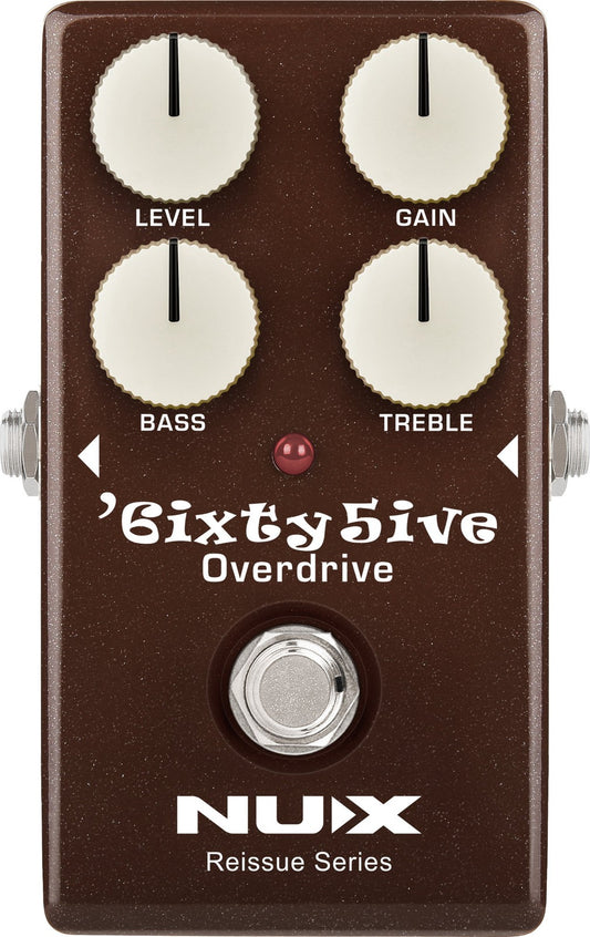 NUX 6ixty5ive Overdrive Effektpedal Pedal Verzerrer Guitar Gain B-Stock - Offerta BSTOCK