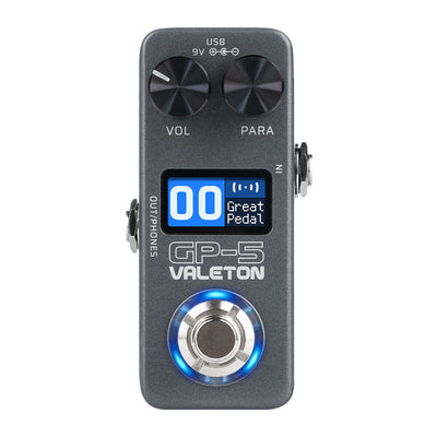 Valeton Valeton GP-5 Super Kompakt Multi- Prozessor & NAM / IR Loader Pedal DE SH B-Stock - Offerta BSTOCK