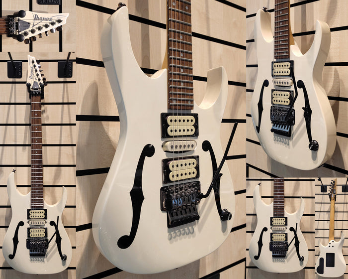 IBANEZ Paul Gilbert Signature PGM 30 Cream White-Year 1995-Sofort Lieferbar!