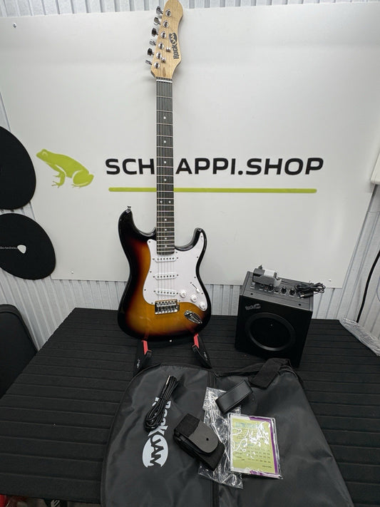 RockJam Full Size Kit mit 10-Watt Gitarren B-Stock - Offerta BSTOCK