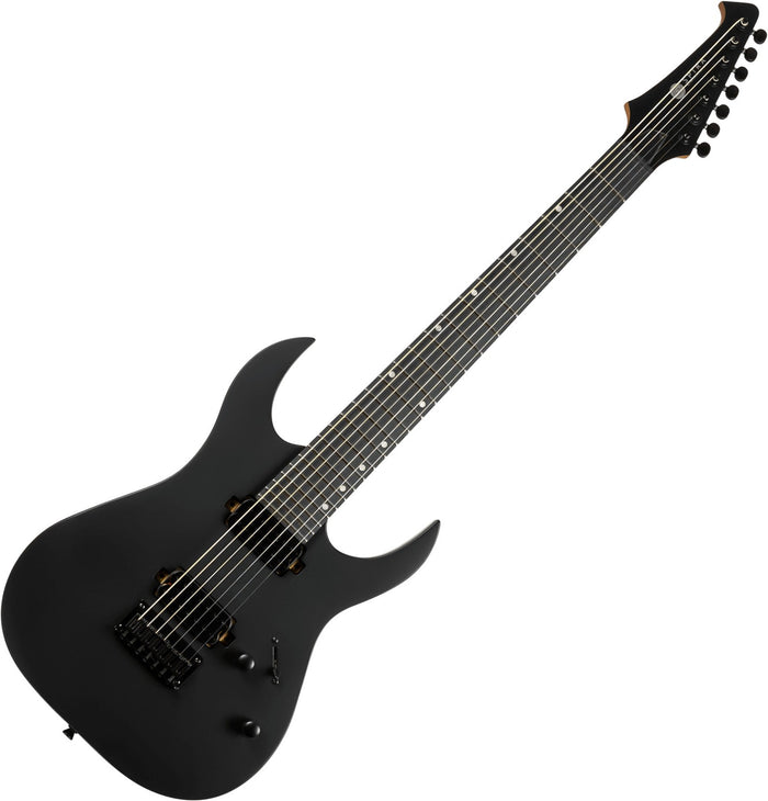 Spira S-407 Satin Black 7-String 2 Hardtail Pappel