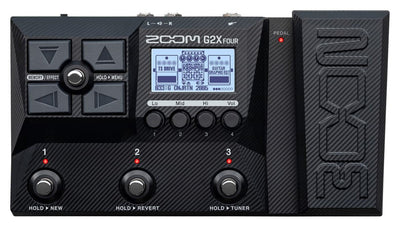 Zoom Zoom G2X FOUR Guitar Multi-Effects Pedal Effektpedal Effekt B-Stock - Offerta BSTOCK
