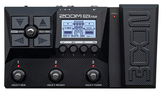 Zoom G2X FOUR Guitar Multi-Effects Pedal Effektpedal Effekt B-Stock - Offerta BSTOCK