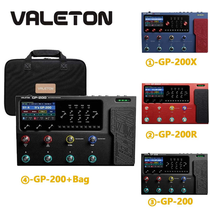 Valeton Gitarre GP-200 Modellierung IR Kabinett Simulation Ausdruck Peda