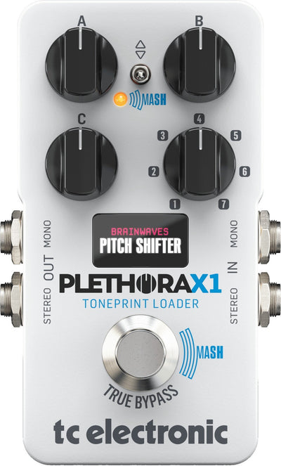 TC Electronic Plethora X1 Multi Effektpedal TonePrint Delay Reverb