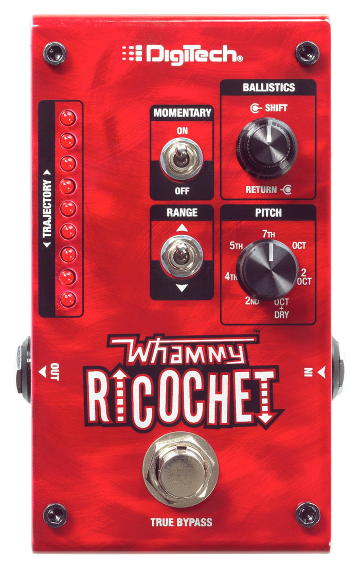 Digitech Whammy Ricochet Effekt Pedal Pitch Shift Classic Chords Modus