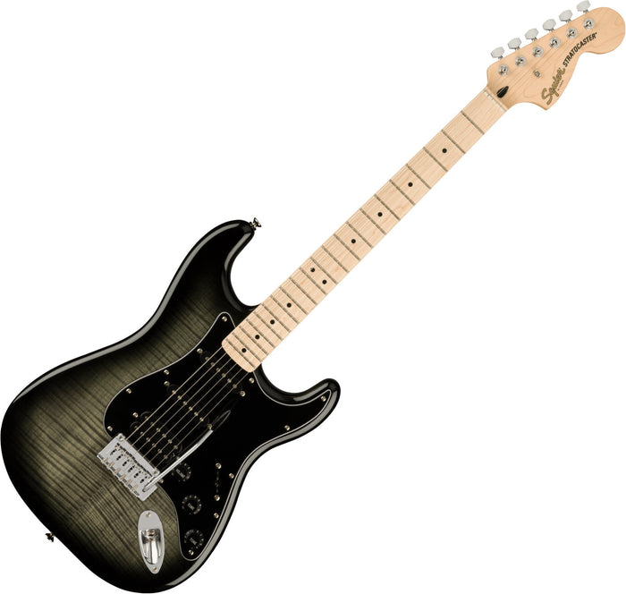 Fender Squier Affinity Strat FMT HSS MN BBST HSS mit Flame Top