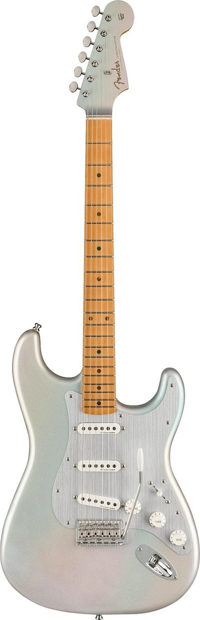 FENDER H.E.R. Stratocaster Table Erable Chrome Glow