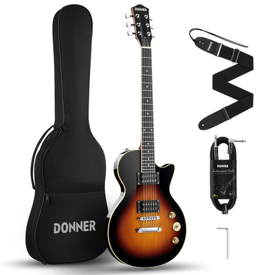 Donner Donner LP Style H-H Pickups 39 Zoll Gitarrenset B-Stock - Offerta BSTOCK