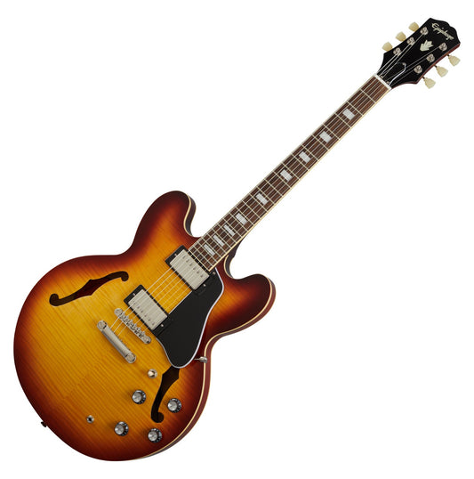 Epiphone ES-335 Figured Raspberry Tea Burst AAA Flamed Maple B-Stock - Offerta BSTOCK
