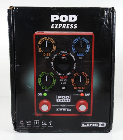 Line6 Pod Express Multi-Effektpedal für Fußpedalformat
