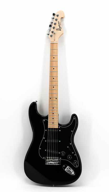 Keytone Black B-Stock Rockgitarre Schüler Einsteiger Anfänger B-Stock - Offerta BSTOCK