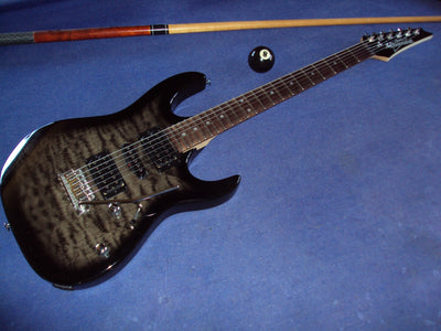 Ibanez Ibanez Scalloped IBANEZ GRX70 GIO trans-black-burst,playing ala Yngwie,Ritchie & Co! B-Stock - Offerta BSTOCK