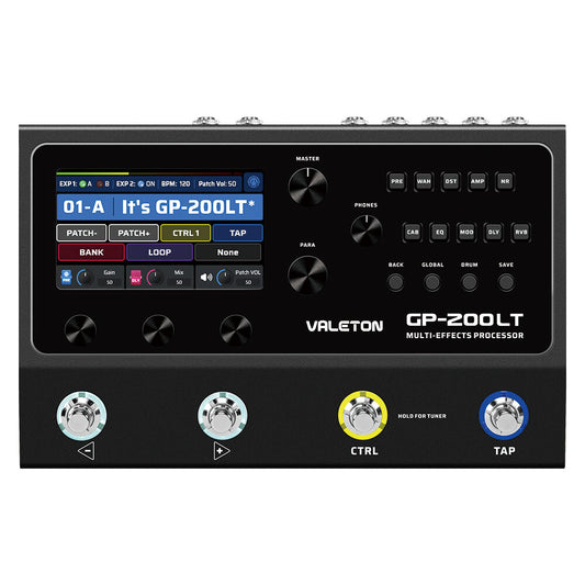 Valeton GP-200LT Gitarre Amp Modellierung IR Gehäuse Multieffektn DE B-Stock - Offerta BSTOCK