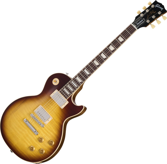 Gibson Les Paul Standard 50s Faded Vintage Tobacco Burst Koffer