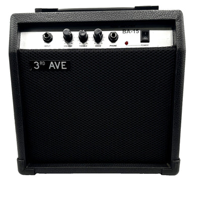 3rd Avenue Slimline Bass-Gitarren- 15W, , robust, Kopfhörerout