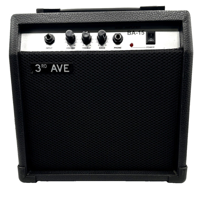 3rd Avenue Slimline Bass-Gitarren- 15W, , robust, Kopfhörerout