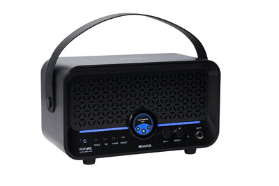 Mooer Mooer F15i Li - Multi-Effects & Modeling Guitar , 15 W, black, Akkubetrieb B-Stock - Offerta BSTOCK