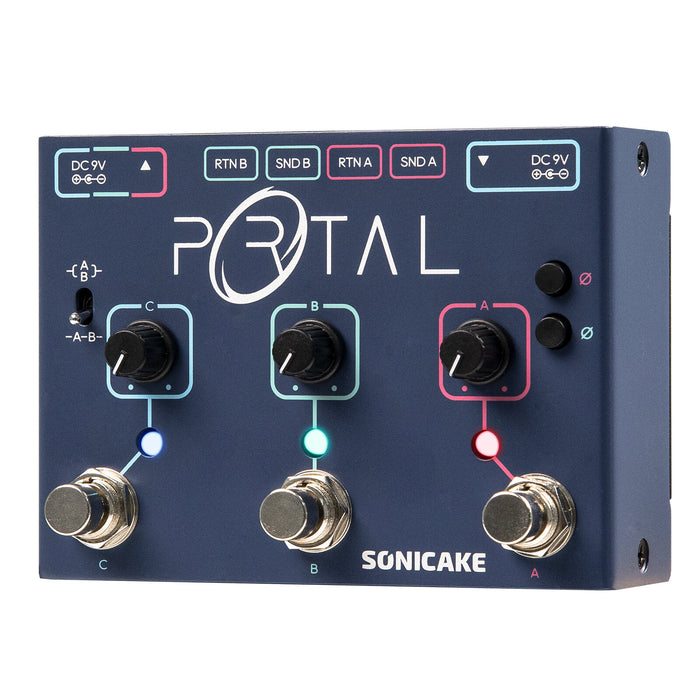 SONICAKE Portal Active Signal Mixer Analog Line Selector Multi Pedale DE