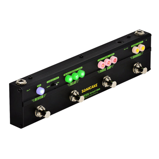 SONICAKE RockStage Multi Classic Rock Ton Verzerrung Chorus Delay Reverb B-Stock - Offerta BSTOCK