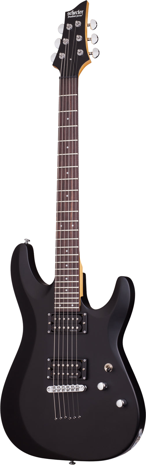 SCHECTER C-6 Deluxe SBK , satin black B-Stock - Offerta BSTOCK