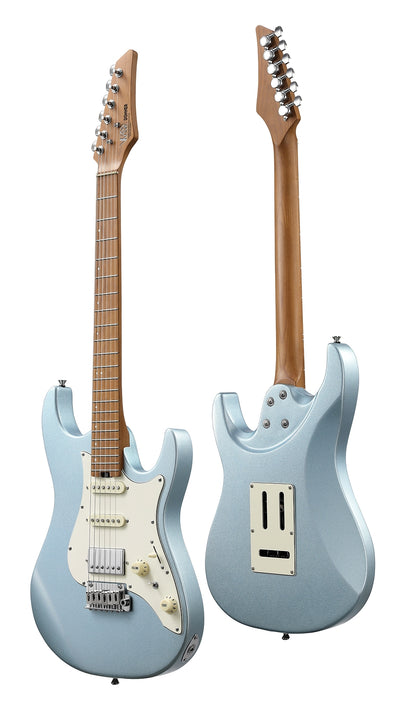 Donner Donner DST-550 Eis Retro Modern Double-Cut Gitarre mit Bag B-Stock - Offerta BSTOCK