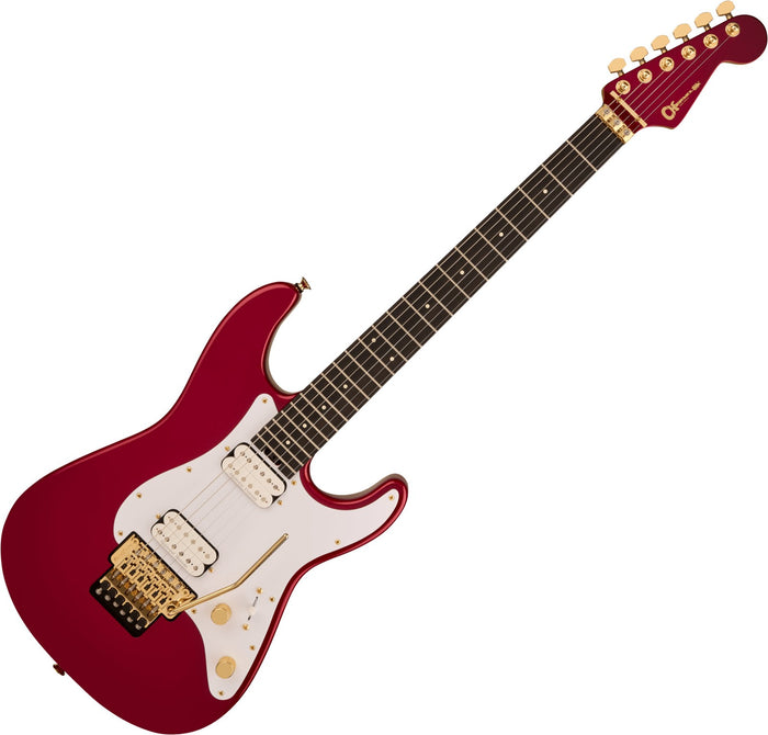 Charvel PM PLUS SRS SC1 HH FR EB Candy Apple Red Ebenholz Erle