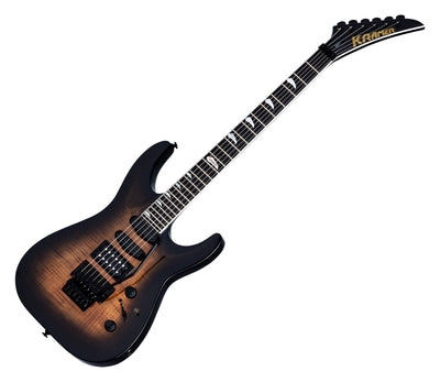 Kramer SM-1 Figured Black Denim Perimeter Floyd Rose Seymour