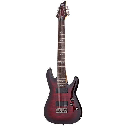 Schecter Schecter Demon-8 Crimson Red Burst B-Stock - Music Store DE
