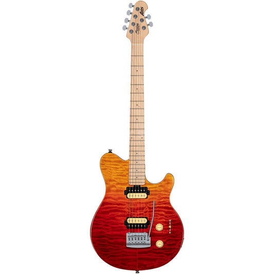 Sterling by Music Man Sterling by Music Man AX3QM Axis Quilted Maple Spectrum Red B-Stock - Music Store DE