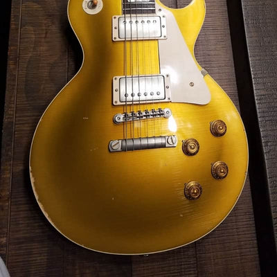 Gibson Les Paul 1957 reissue Goldtop aged
