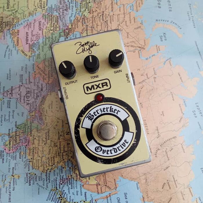 MXR 2010s MXR ZW-44B Berzerker Zakk Wylde Overdrive Graphic
