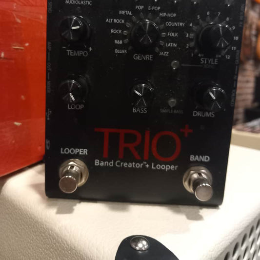 DigiTech DigiTech 2010s DigiTech TRIO Plus Band Creator + Looper Black - Reverb