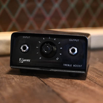 Burns Burns 65/66 Burns Treble Boost Black B-Stock - Offerta BSTOCK