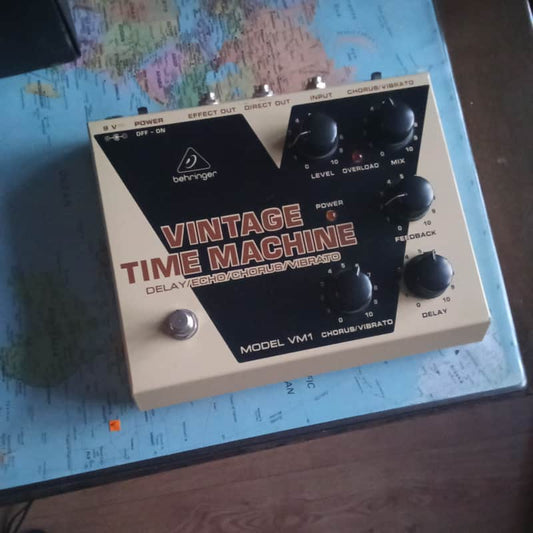 Behringer Behringer 2010s Behringer VM1 Vintage Time Machine Delay / Vibrato Cream... - Reverb