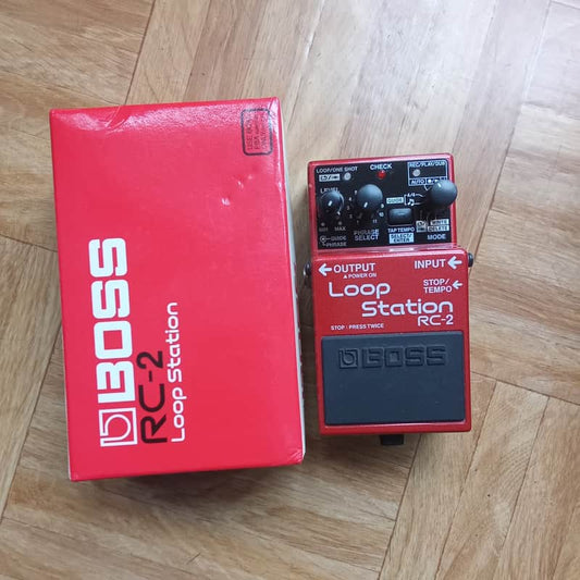 Boss Boss RC-2 Loop Station Red - Reverb