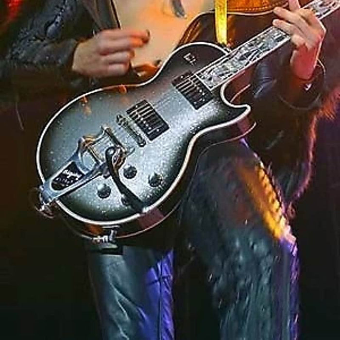 Gibson LP Ultima Silver Sparkle burst