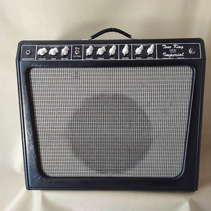 Tone King Imperial Custom Black Naugahyde Tolex