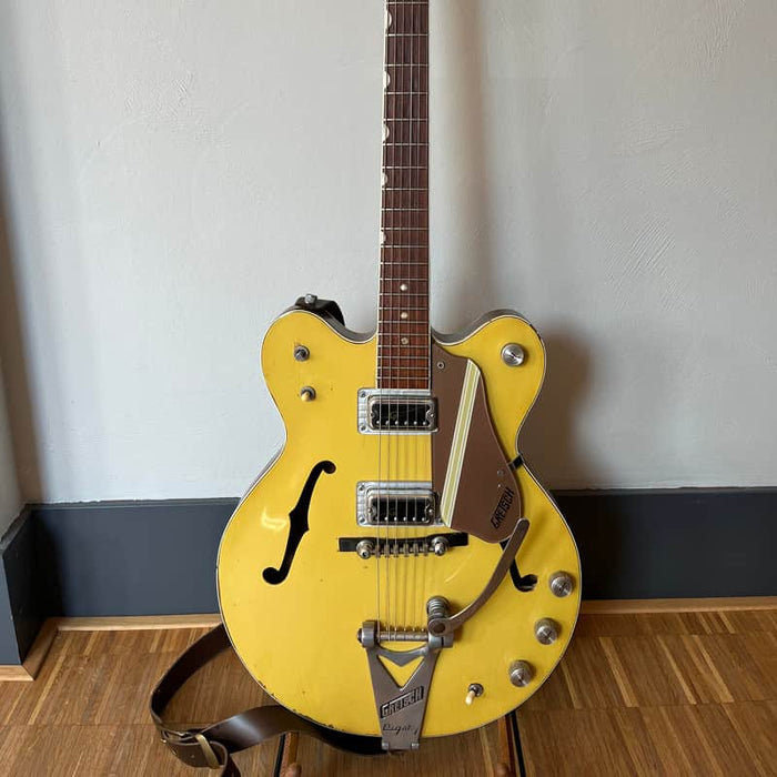 Gretsch 6105 Rally Bamboo Yellow with Copper Mist ...