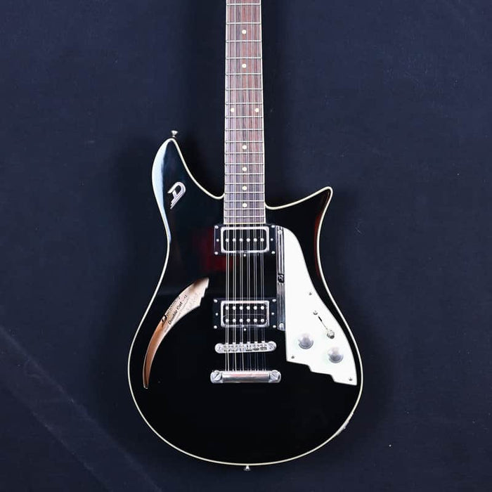 Duesenberg Double Cat Semi-Hollow Black