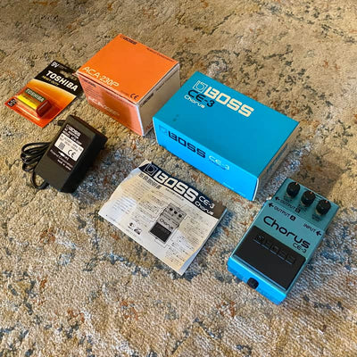 Boss CE-3 Chorus Blue Metallic