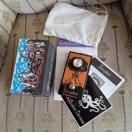 EarthQuaker Devices EarthQuaker Devices Erupter Ultimate Fuzz Tone ... - Reverb
