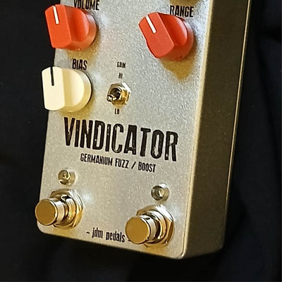 JDM Pedals Vindicator Sanded Silver